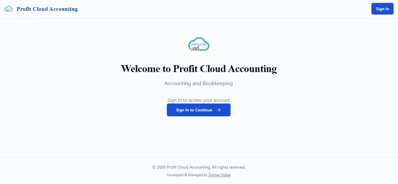 Custom CMS for ProfitCloud