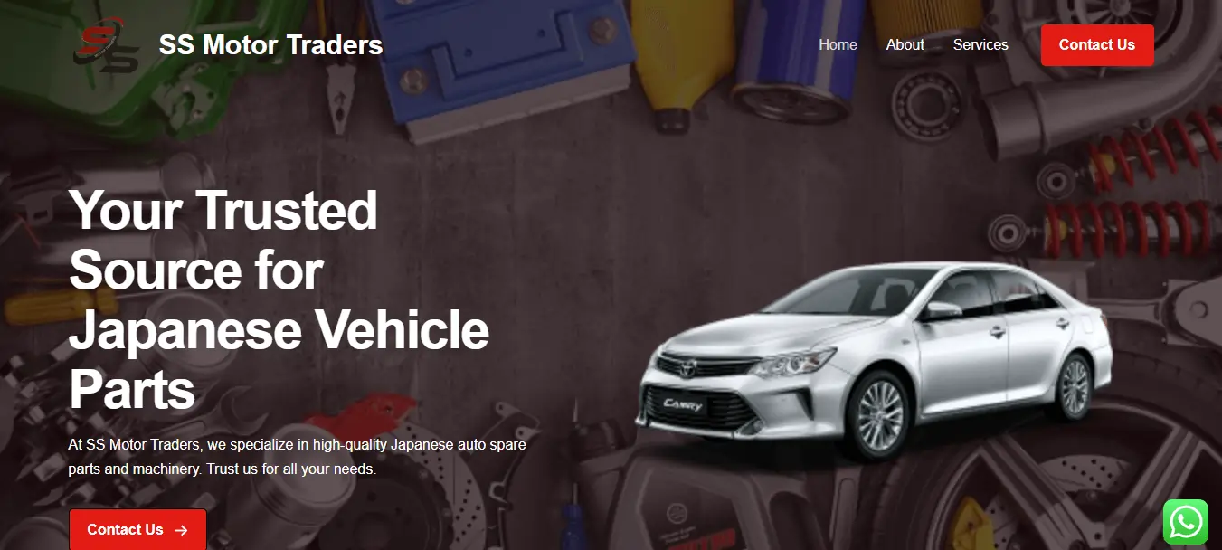 SS Motor Traders Digital Presence